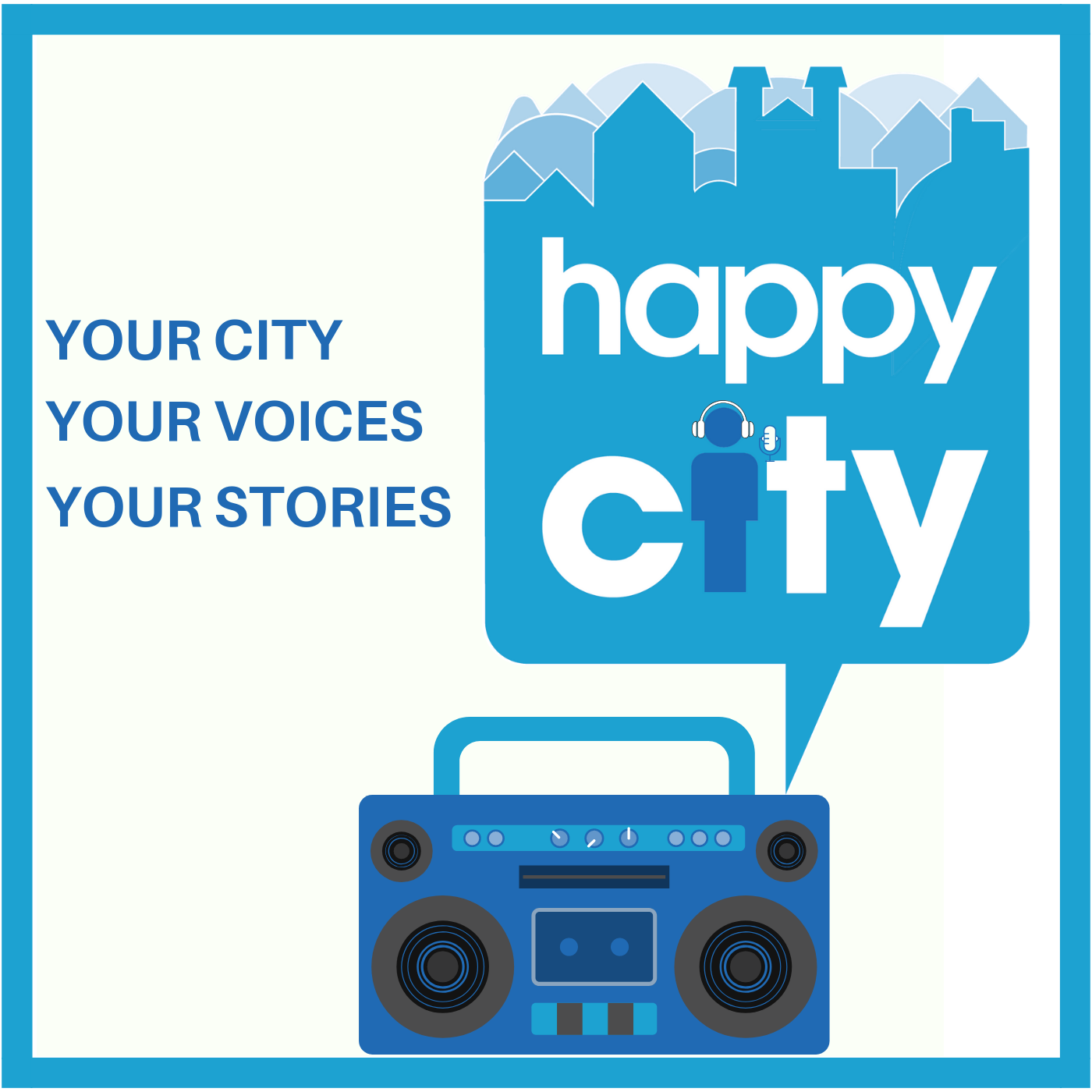 Happy City Radio Podcast Logo