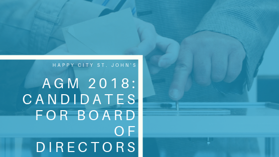 2018 Happy City Board Candidates